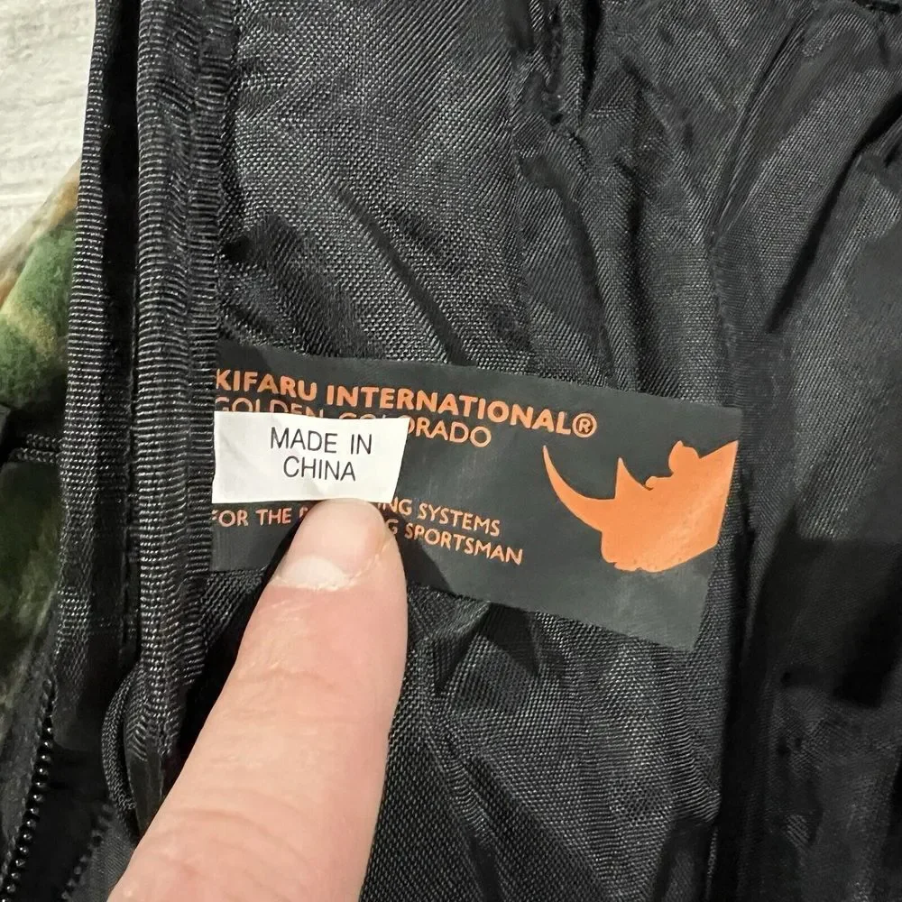 Cabela's Camo Backpack Vest Size Medium Hunting Hiking‎ Outdoors Padded
